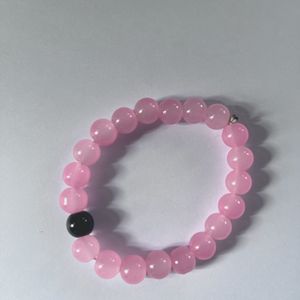 Pink Glass Bracelet