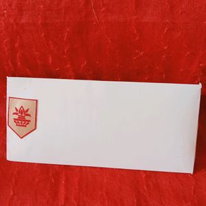 Handmade White Colour Envelope