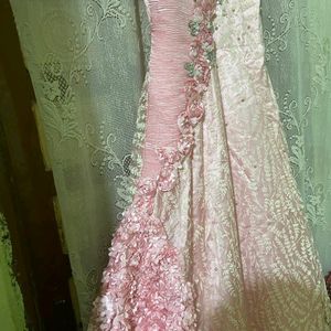 Barbie Pink Gown💖With Crown✨