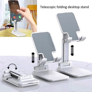 Adjustable & Foldable Mobile Stand White