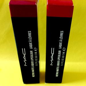 2 Mac Matte Liquid Lipstick