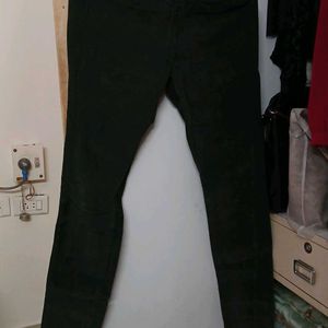 Dark Green Corduroy Pants