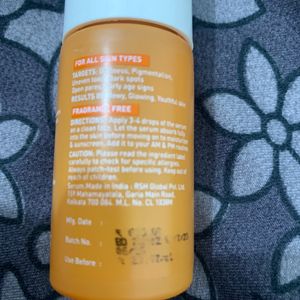 20% Used | Vitamin C+ E Face Serum