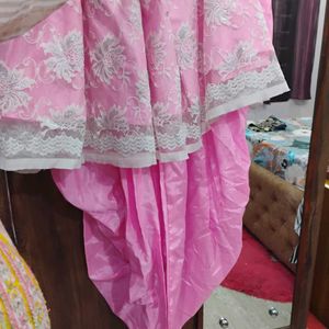 Frock With Dhoti Salwar