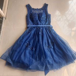 Princess Blue Dress(M)