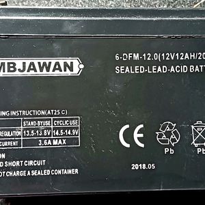 battery 12v12AH/20HR sealed-lead-acid