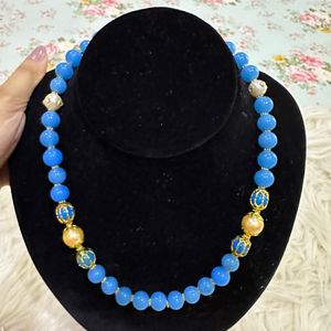 Blue Jaipuri Mala | Super Elegant