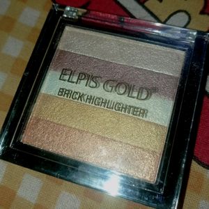 Makeup Highlighter And Wooden Comb