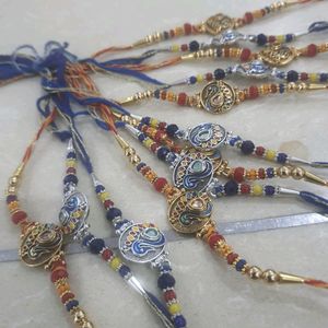 Unique Dancing Peacock Rakhi set of 2