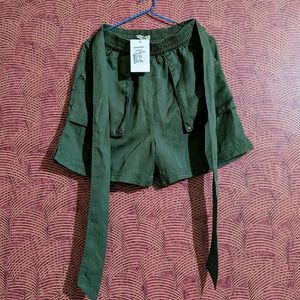 Western Green Shorts