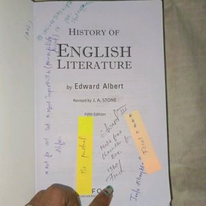 History Of English Literature