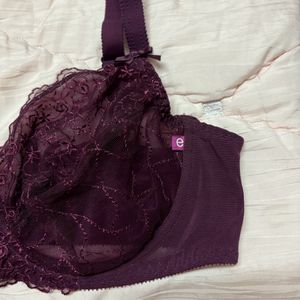 New Never Used Enamor Bra-Purple