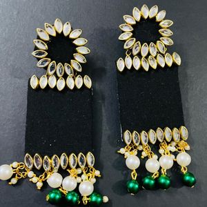 Fancy Party Wear Hav Long Size Earrings