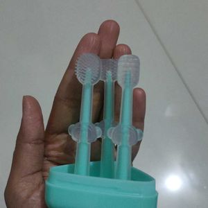 Toothbrush For Baby, Silicon Brush