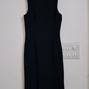 a Line Elegant Black Dress