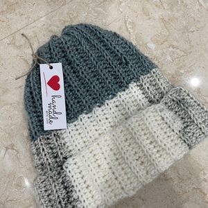 Handmade crochet beanie