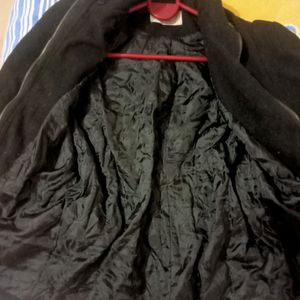 Black Jacket Cum Coat 🧥🧥🧥