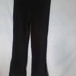 Cover Story Black Flared Trouser