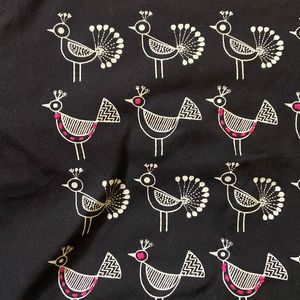 Peacock Crop Top