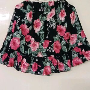 Hot Y2K Floral Skirt