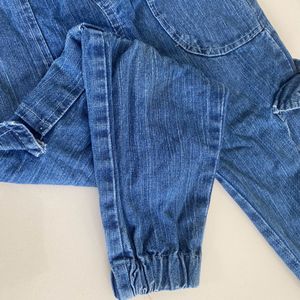 Denim Jogger Pant For Women