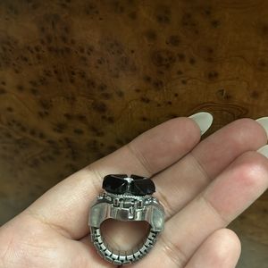 Adjustable Flower Watch Ring