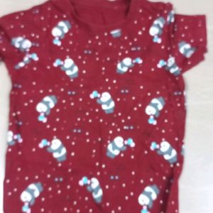 3 Year Old Boy Girl Tshirt..With Free Shirt