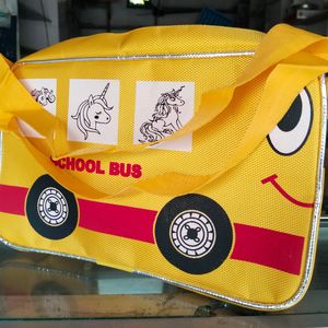 Bus Type Looking Bag For Kids