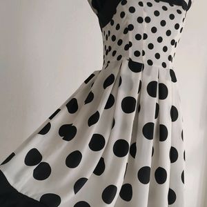 Polka Dot Retro Vintage Dress