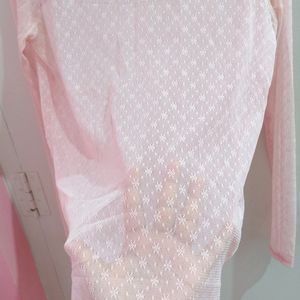 Pink 🩷 Netted Top