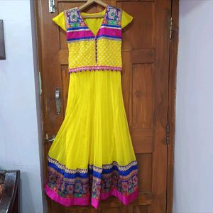 Yellow Ethnic Gown