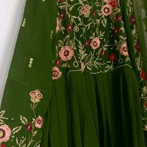 Long Embroidery Gown