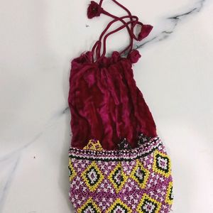 Potli Bag Pink