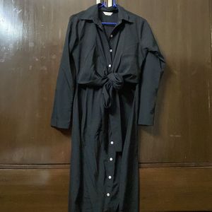 Black Shirt Dress