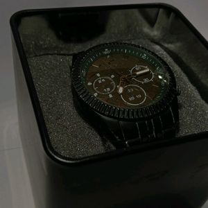 ROADSTER OLIVE GREEN MENS ANALOG WATCH