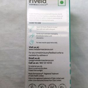 Rivela 10% Vitamin C Serum with Hyaluronic Acid