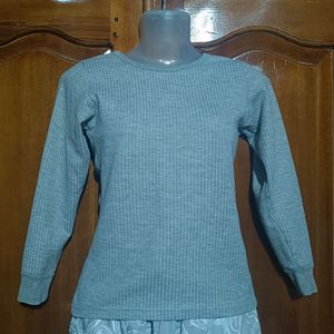 Thermal Top For Women Grey Color