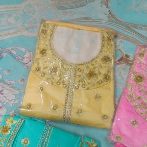 Party Wear Dress With Shalwar Dupta