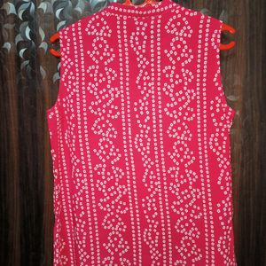 Bandhani Print Short Kurta