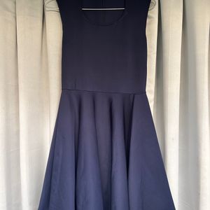 OLD MONEY Navy Blue Chic Dress