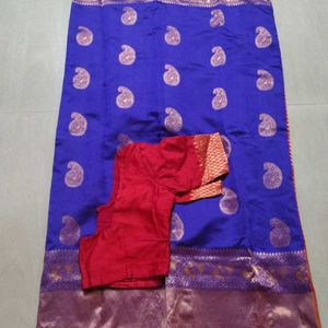 Litchi Silk Saree