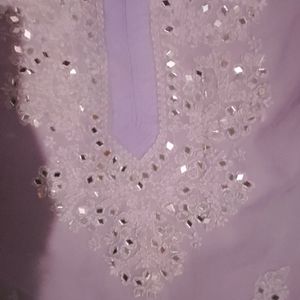 Chikankari Kurthi