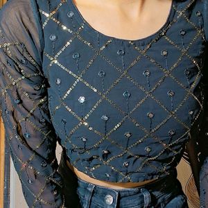 Sequin Blouse