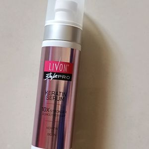 Livon Keratin Hair Serum Style Pro.