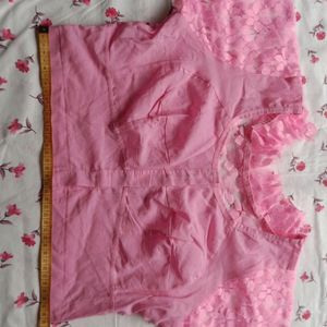 Net Pink Blouse