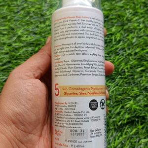 Multivitamin Brightening Body Lotion