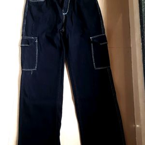 Black new Cargo jeans