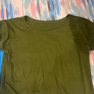 OLIVE Boxy Tee!!