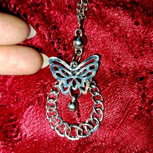 Butterfly Pendant Necklace