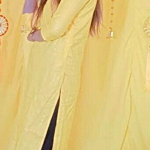 Yellow Kurti